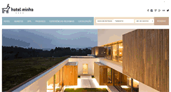 Desktop Screenshot of hotelminho.com